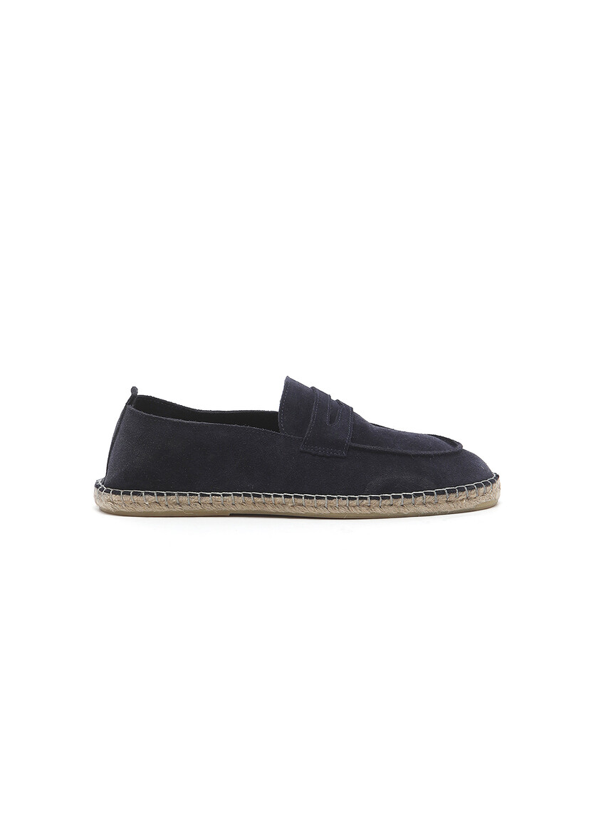 Lacivert Loafer - 1