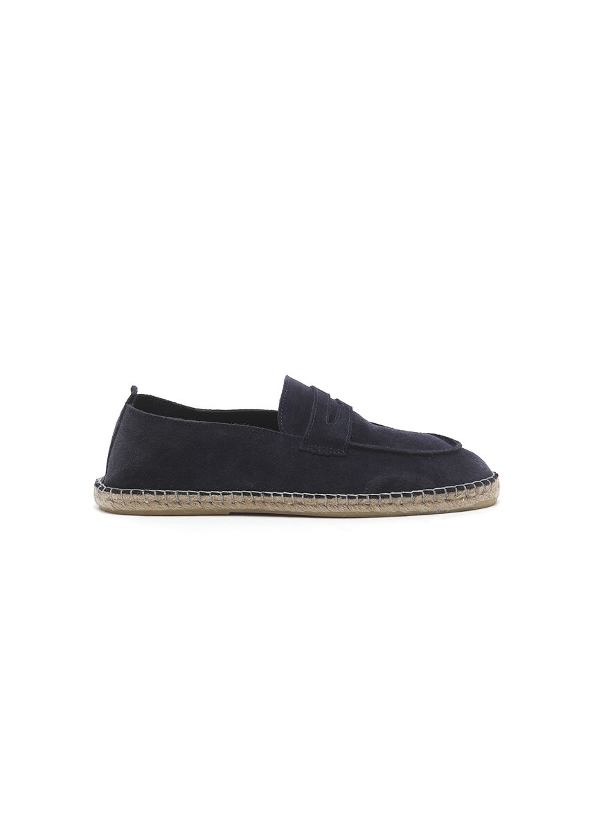 Lacivert Loafer - 1