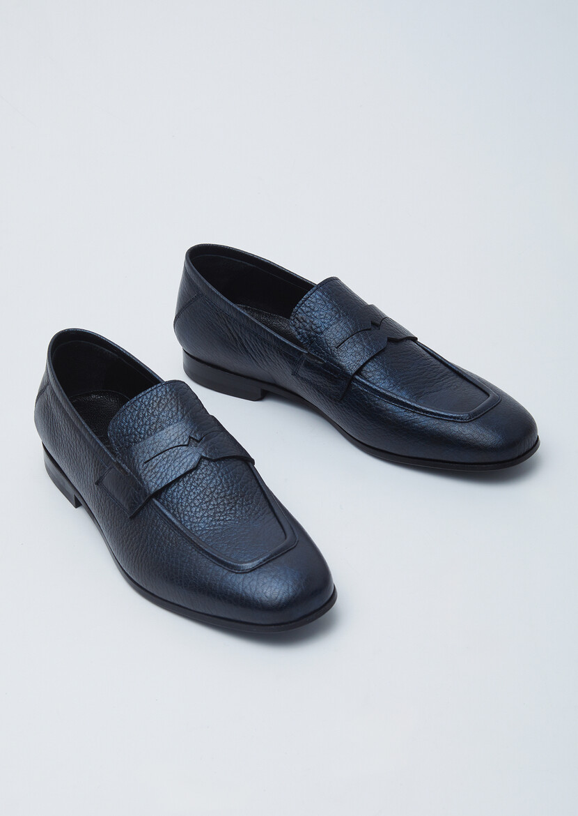 Lacivert Loafer - 3