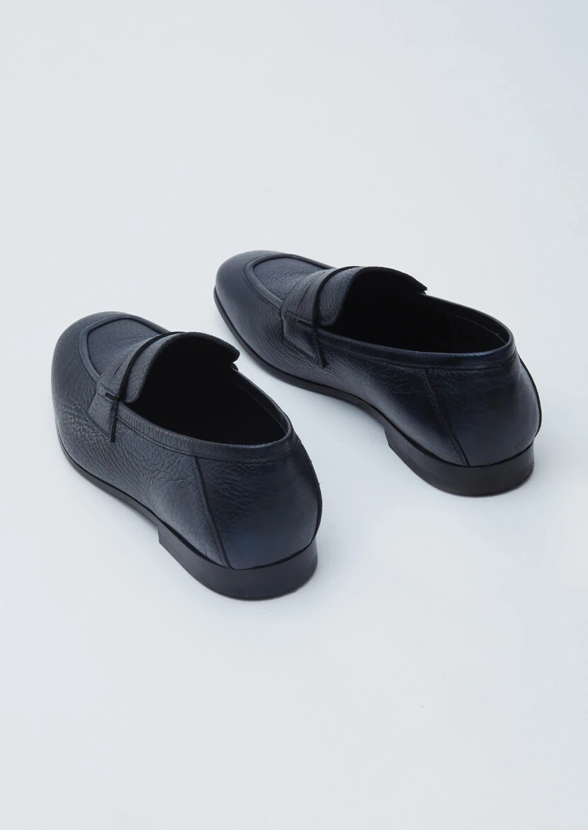 Lacivert Loafer - 5