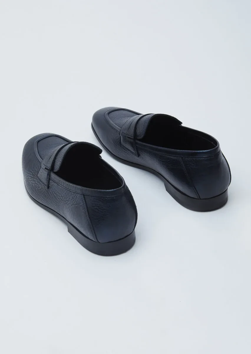Lacivert Loafer - 5