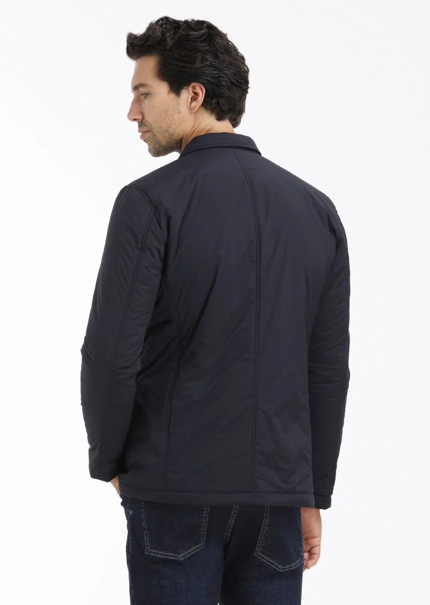 Lacivert Regular Fit Spor Ceket - 5