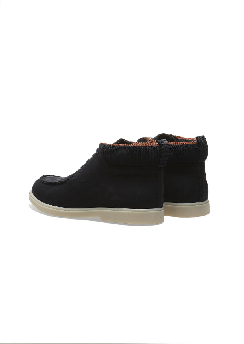 Lacivert Süet Casual Ayakkabı - 4