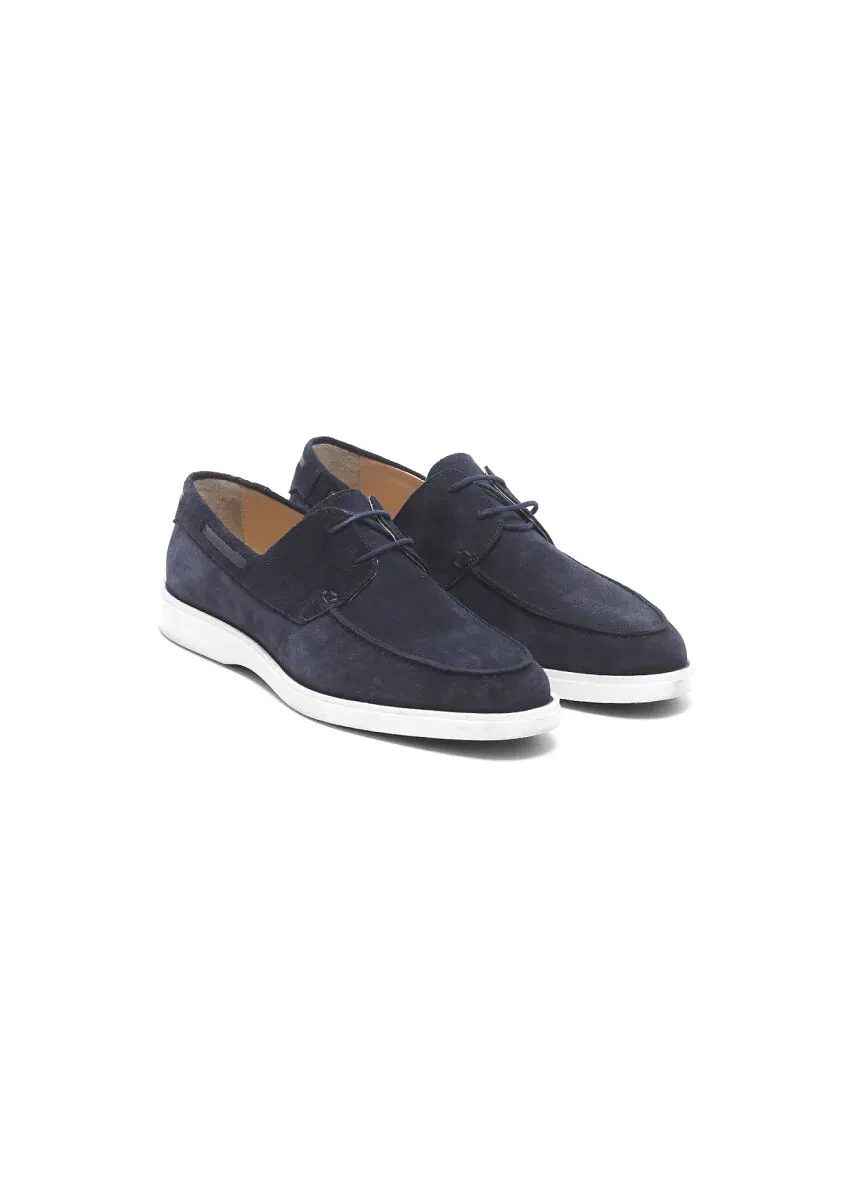 Lacivert Süet Casual Ayakkabı - 2
