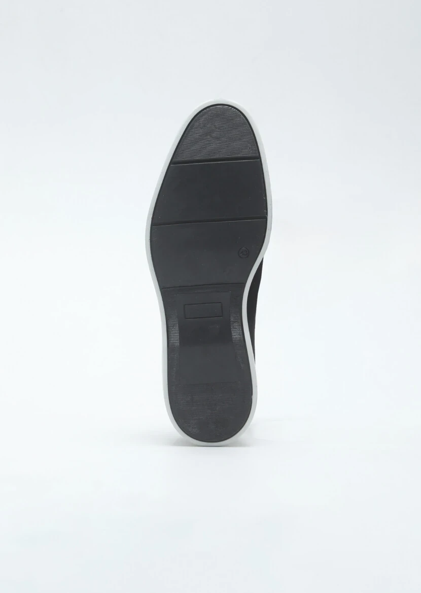 Lacivert Süet Casual Loafer - 4