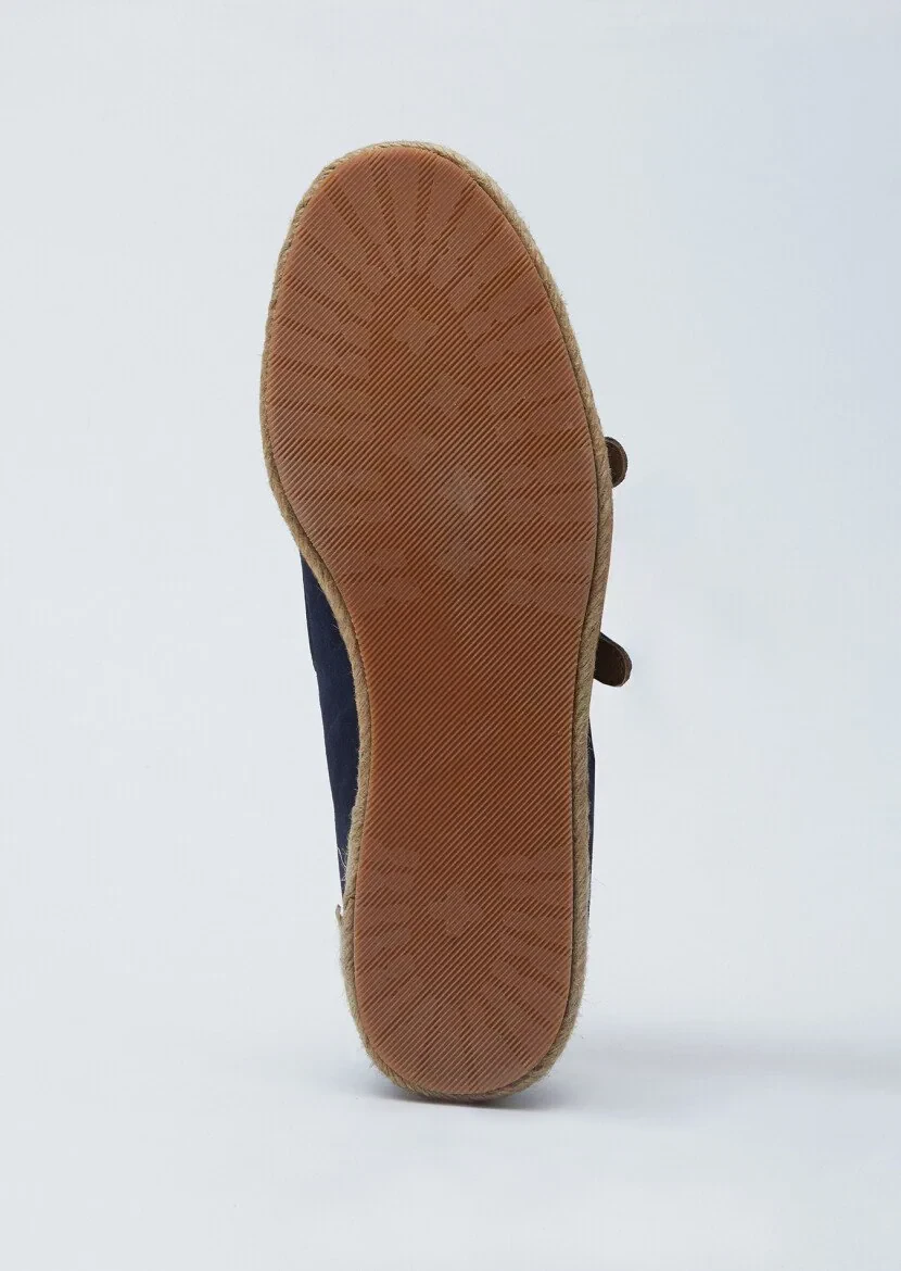 Lacivert Süet Casual Loafer - 4