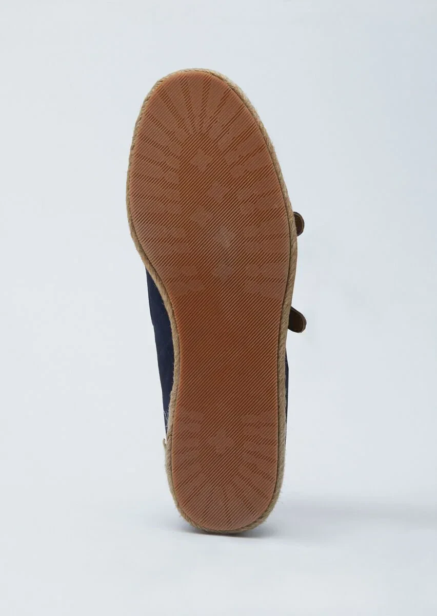 Lacivert Süet Casual Loafer - 4