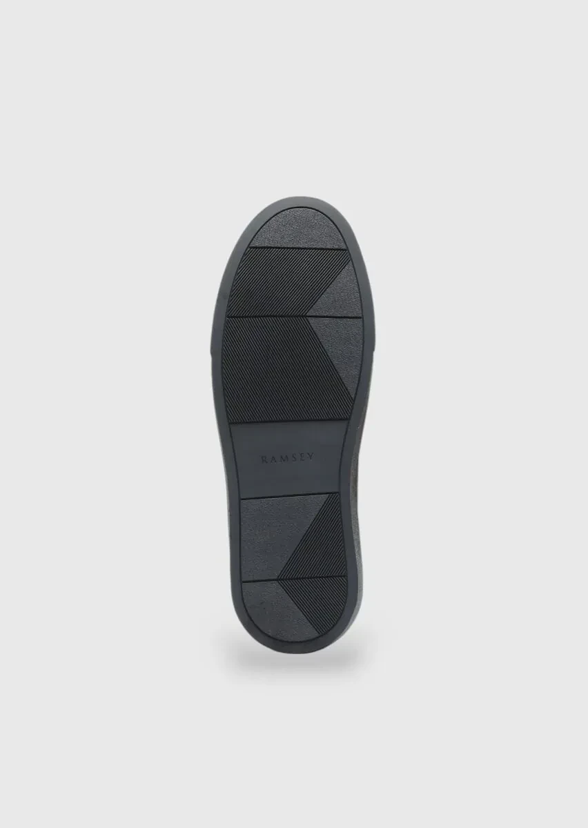 Lacivert Süet Casual Loafer - 4