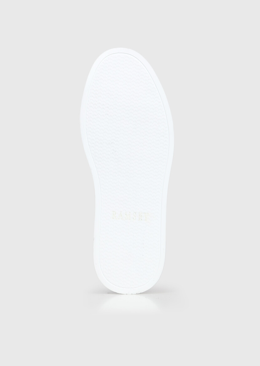 Lacivert Teknik Spor Ayakkabı - 4