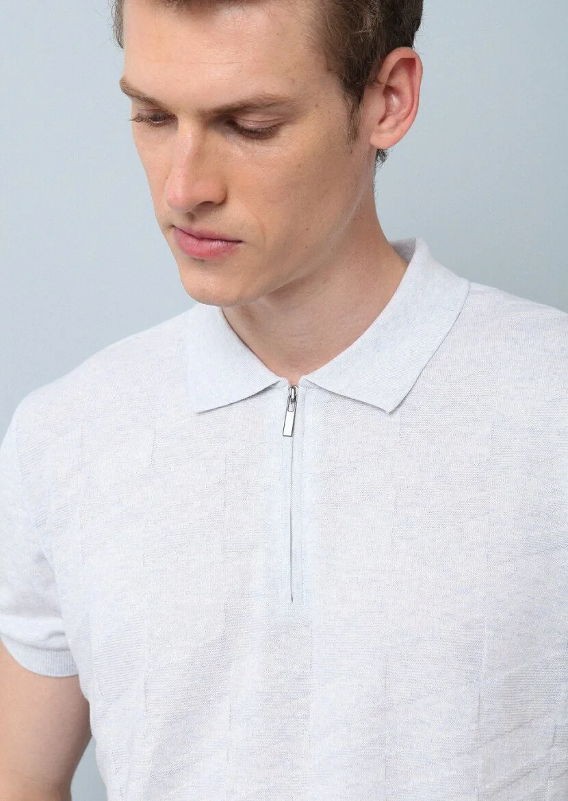 Light Blue Knitwear - 1