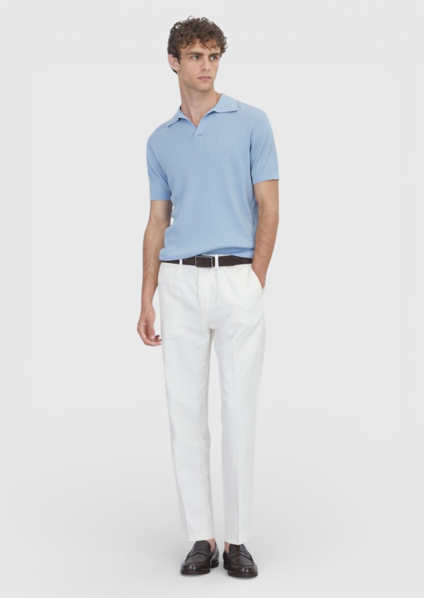 Light Blue Knitwear - RAMSEY