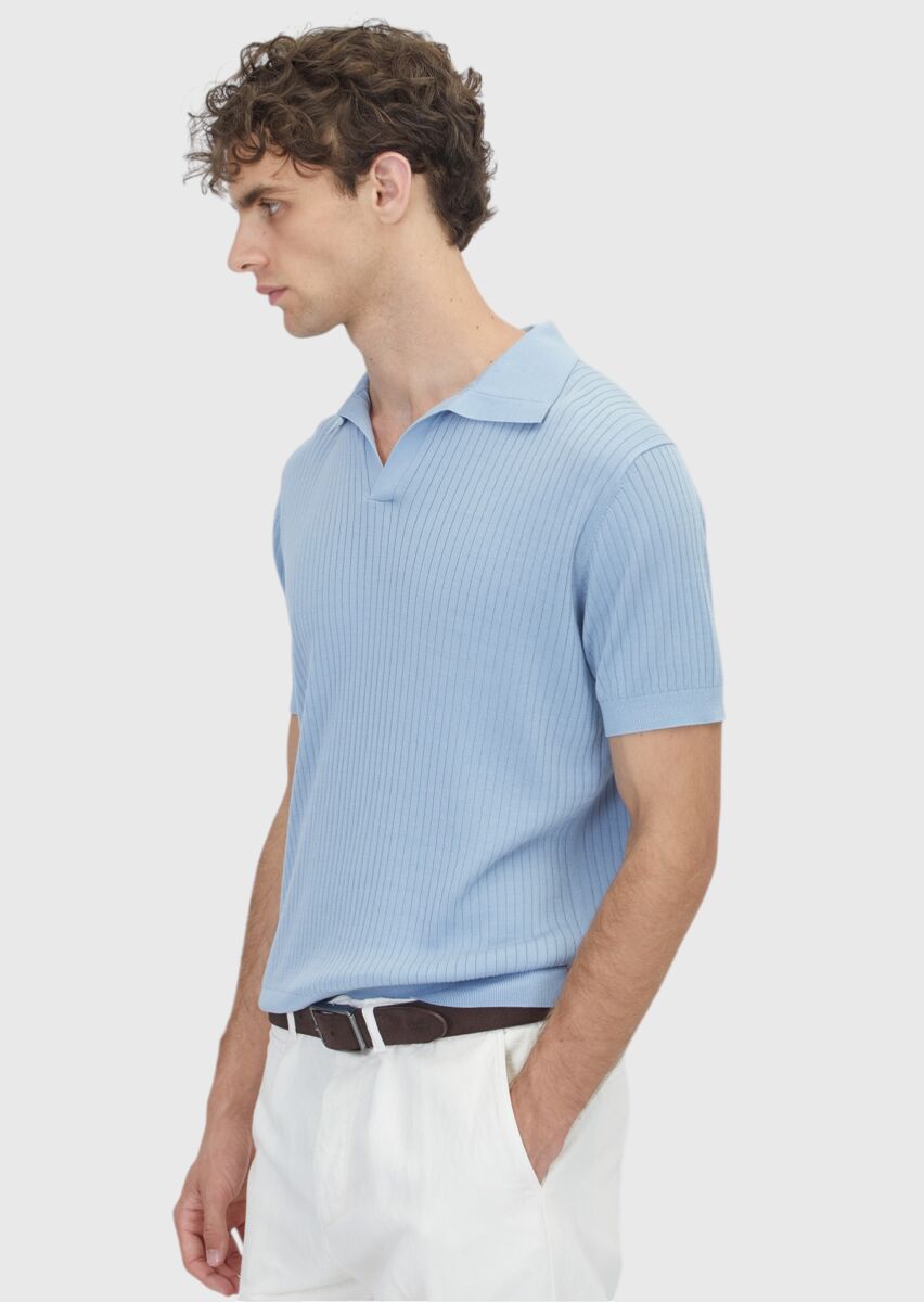 Light Blue Knitwear - 3