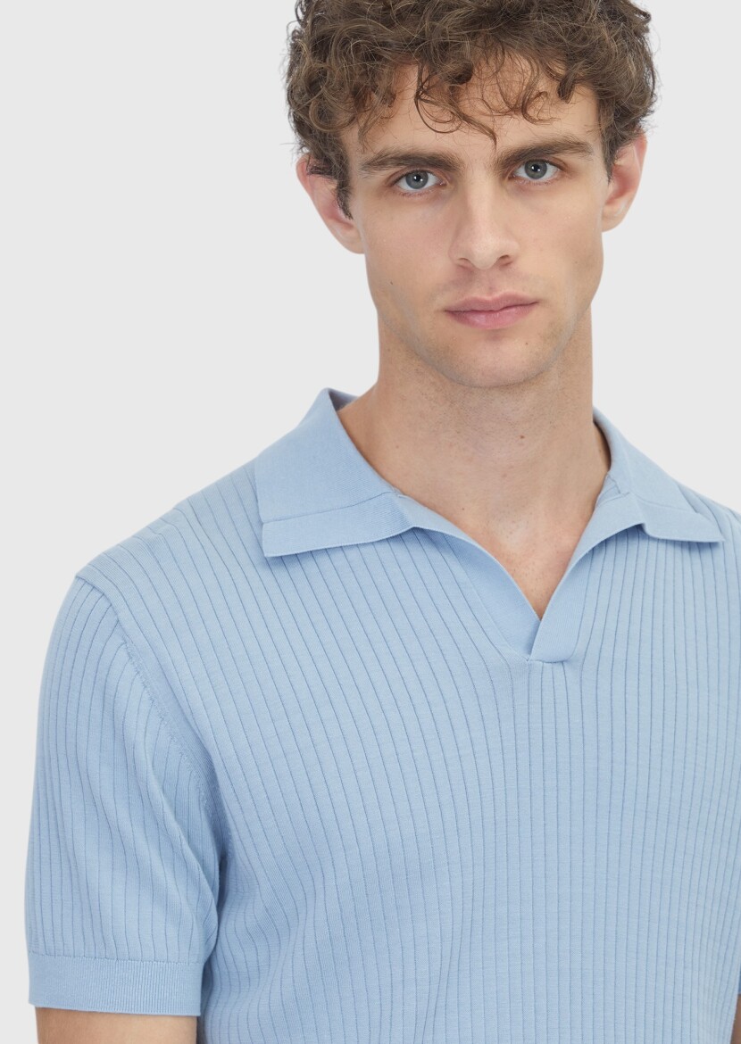 Light Blue Knitwear - 4