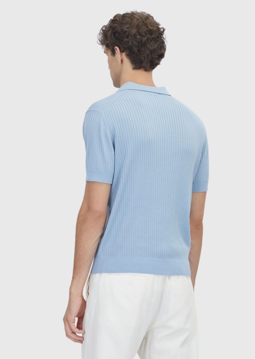 Light Blue Knitwear - 5