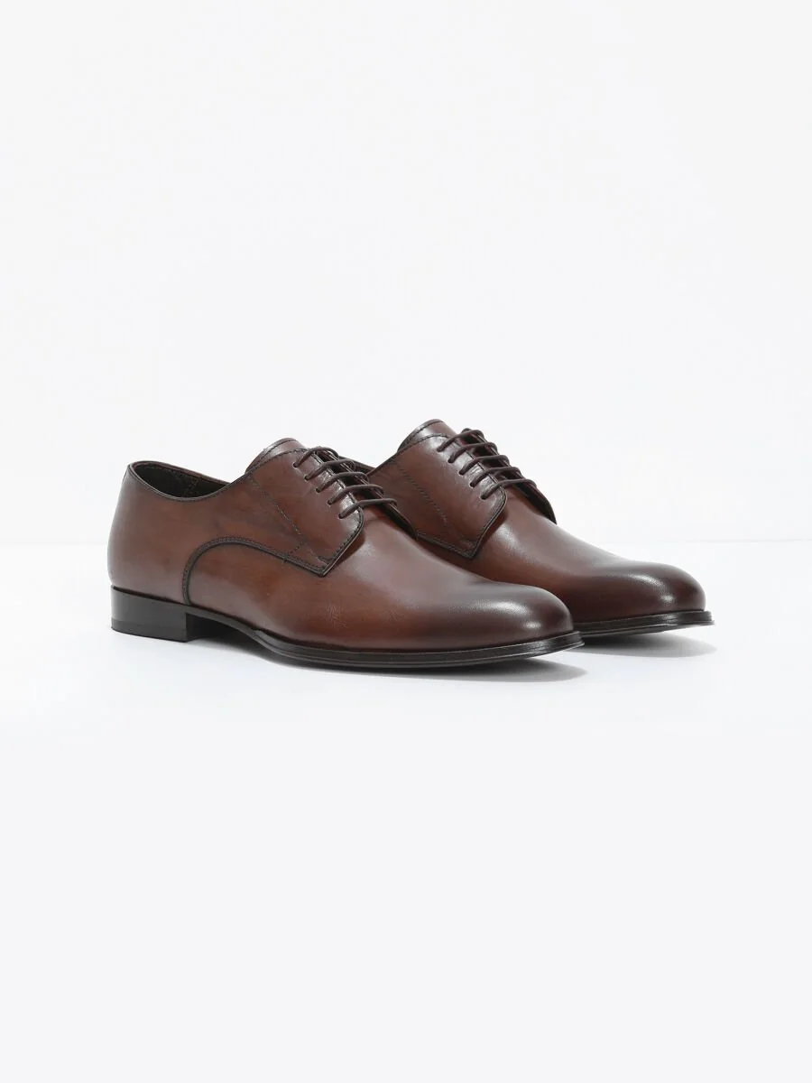 Light Brown Leather Shoes - 2