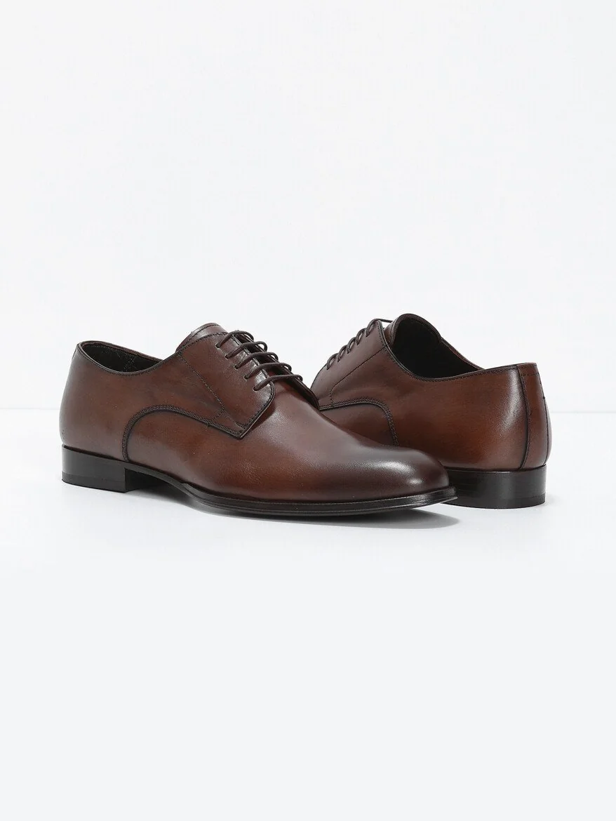 Light Brown Leather Shoes - 3