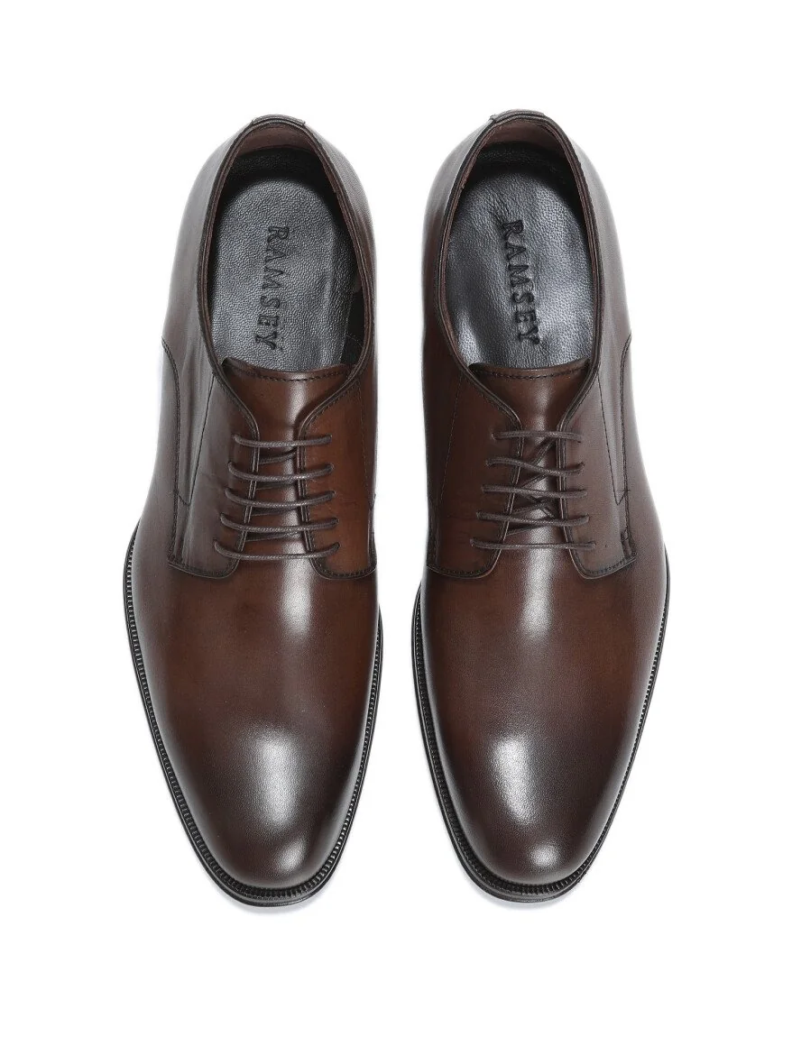 Light Brown Leather Shoes - 5