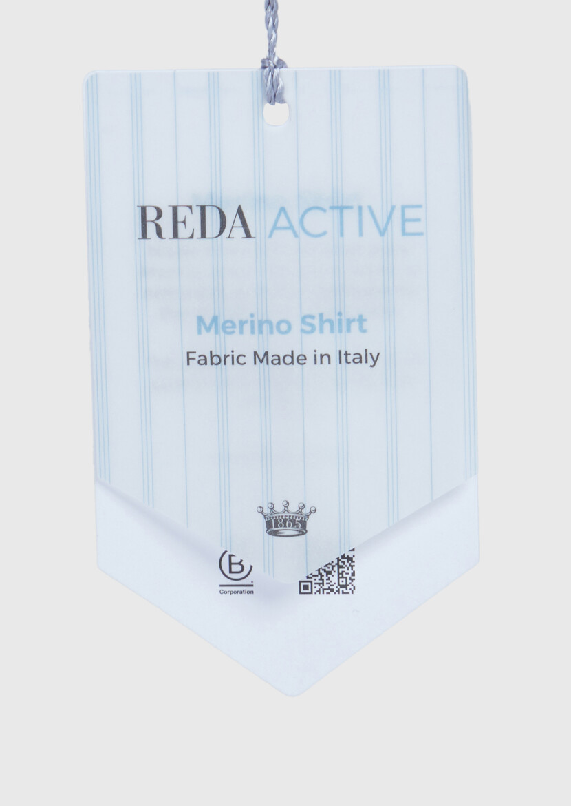 Light Brown Plain Shirt Shoulder Slim Fit 100% Wool Jacket - 7