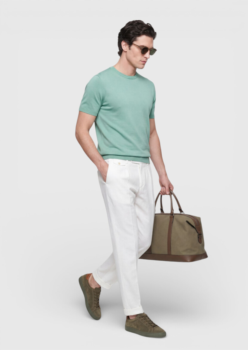 Light Green Knitwear - RAMSEY