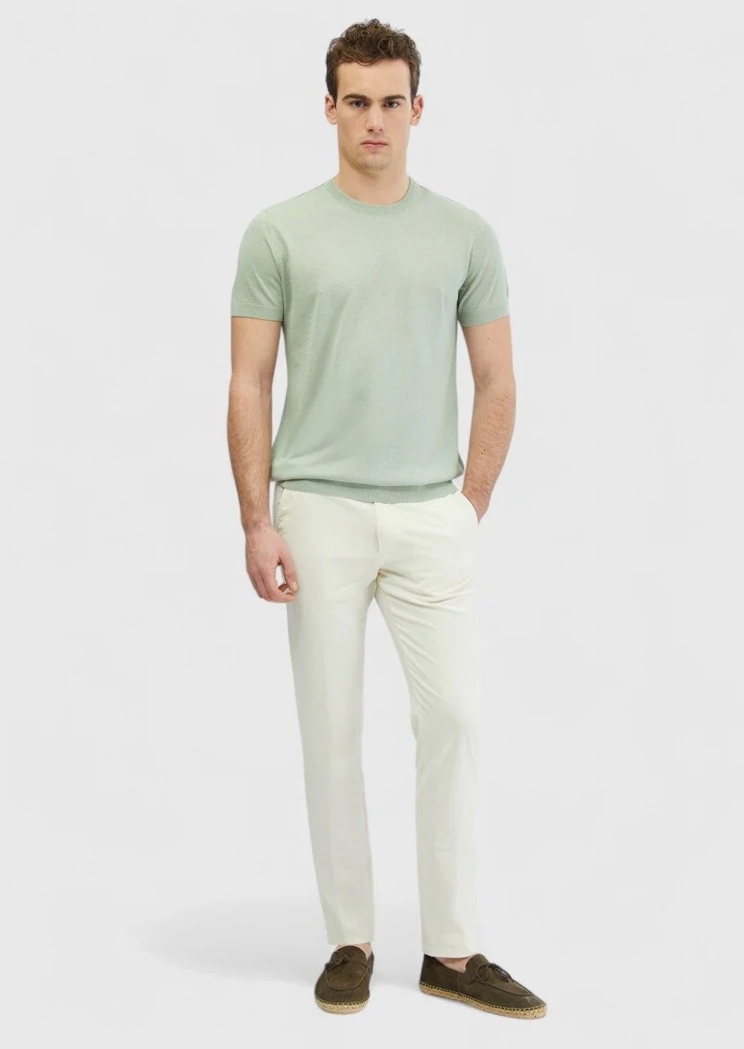 Light Green Knitwear 