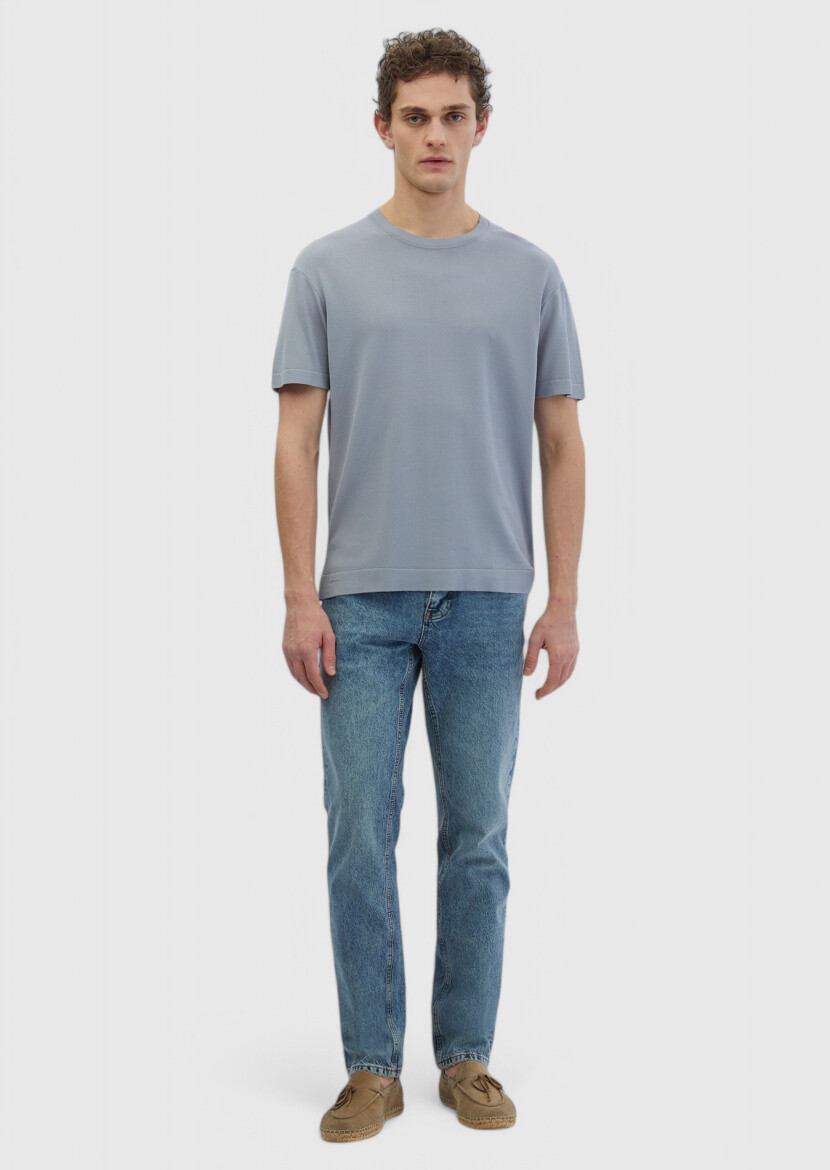 Light Grey Knitwear - RAMSEY