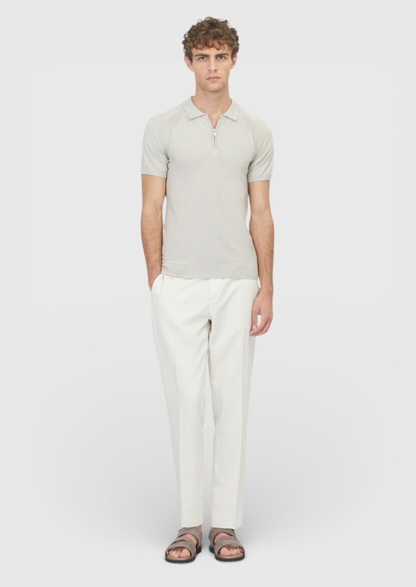 Light Grey Knitwear - RAMSEY