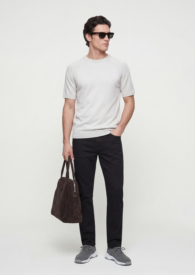 Light Grey Knitwear - RAMSEY