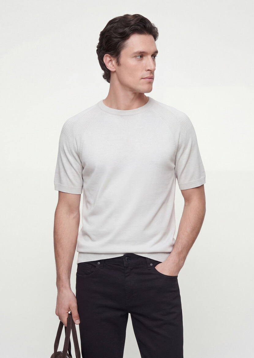 Light Grey Knitwear - 3