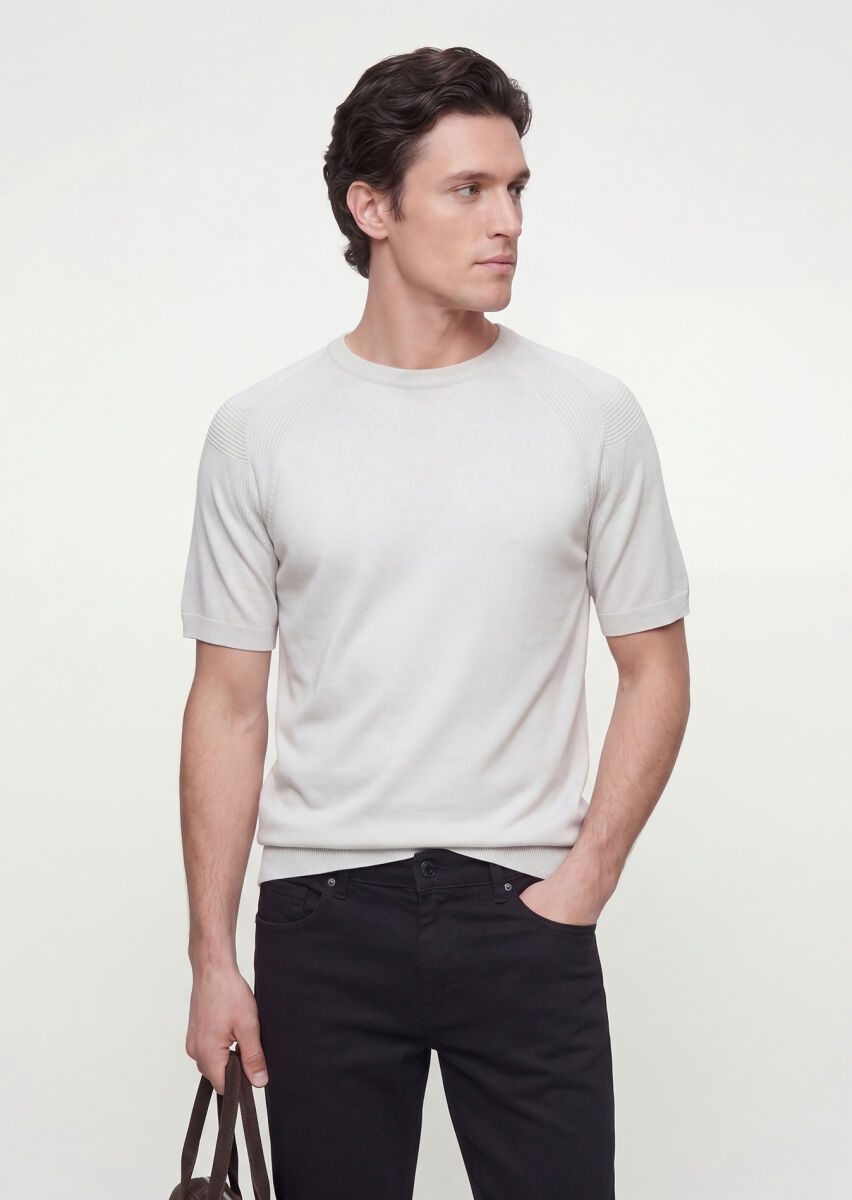 Light Grey Knitwear - 3