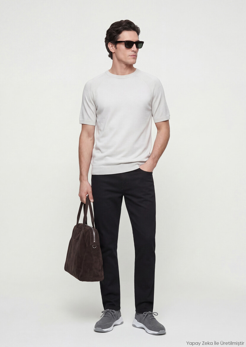 Light Grey Knitwear 
