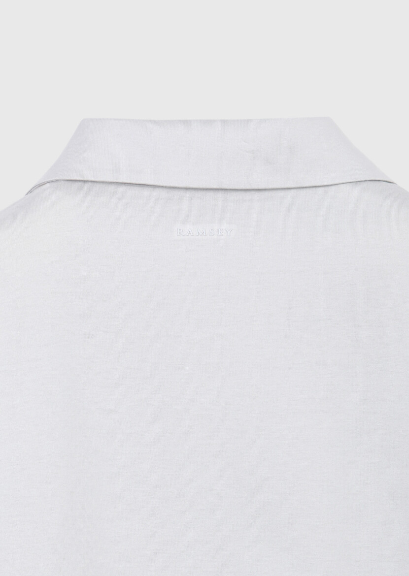 Light Grey Plain 100% Cotton T-Shirt 
