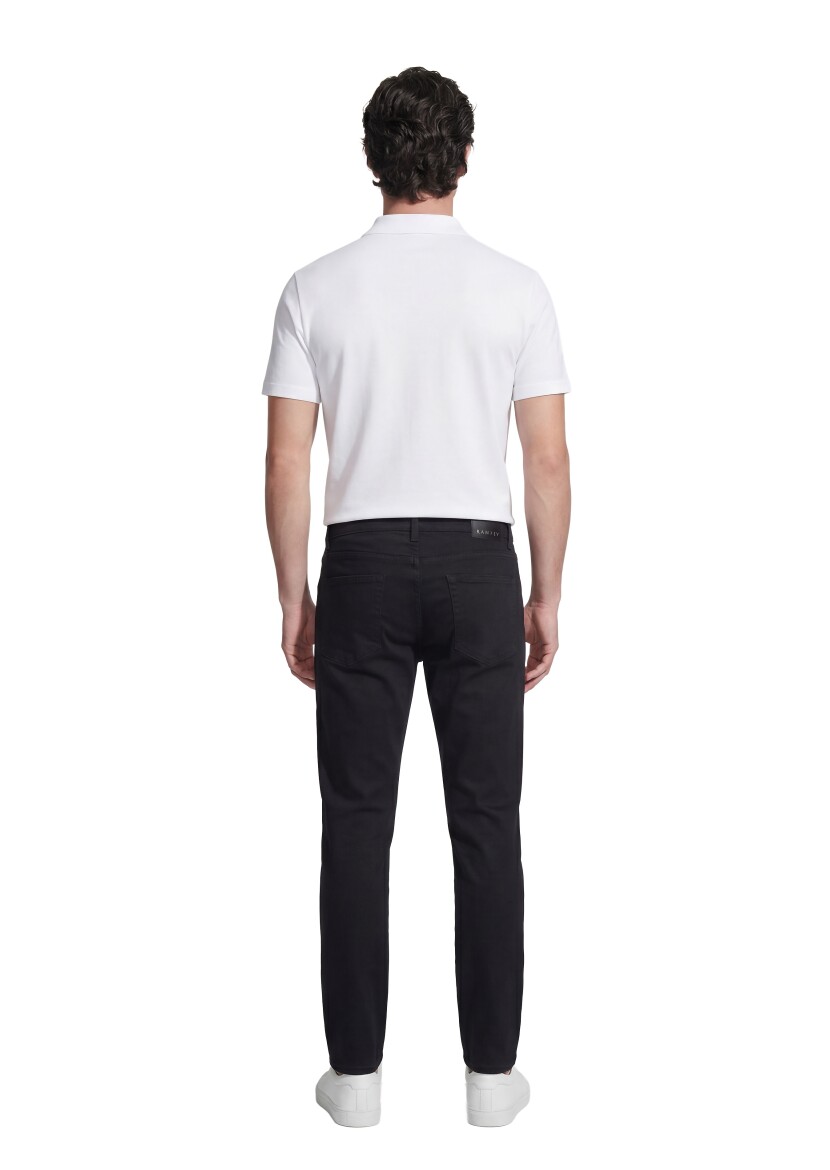 Light Grey Plain Cotton Blended T-Shirt - 5