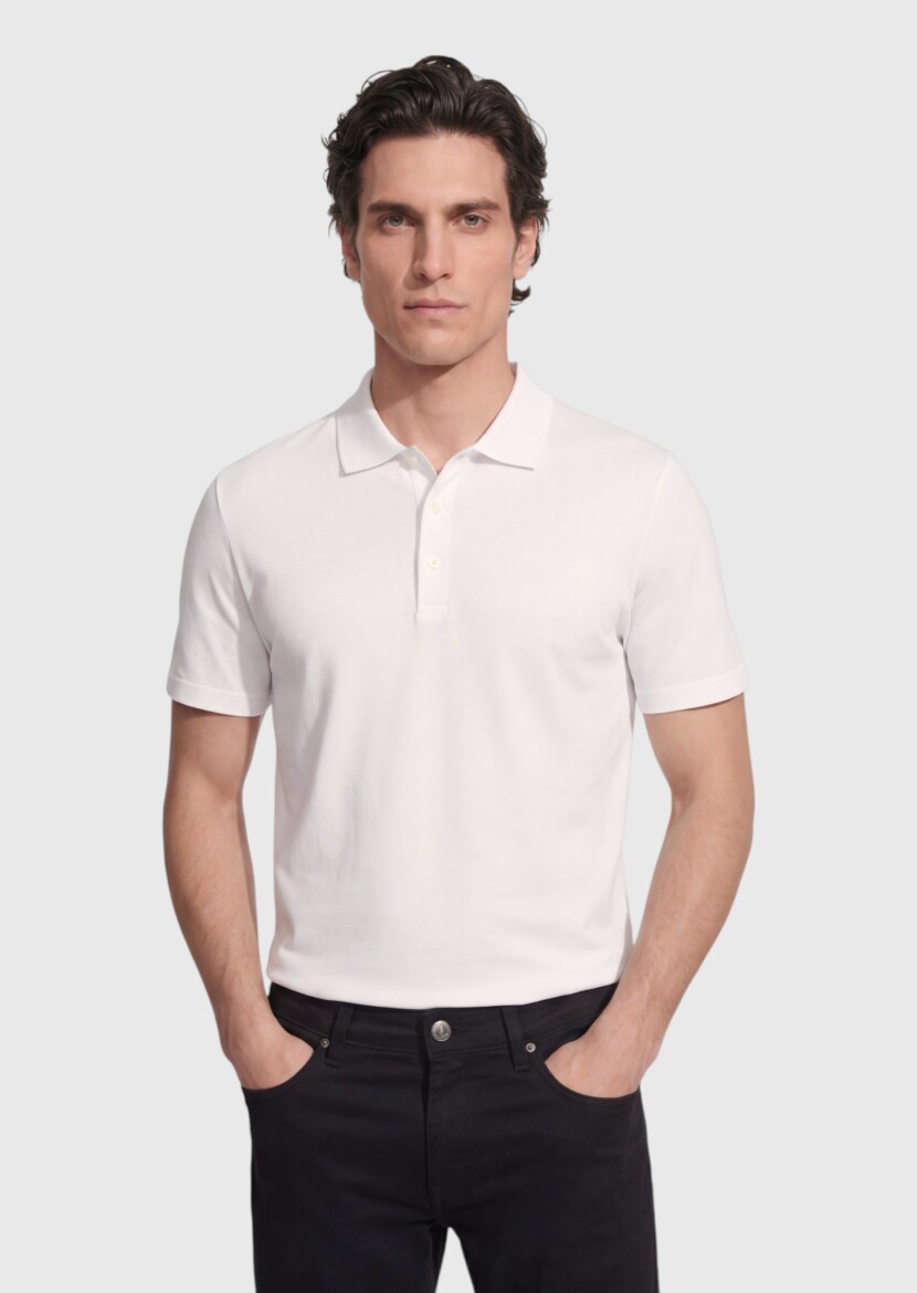 Light Grey Plain Cotton Blended T-Shirt - RAMSEY