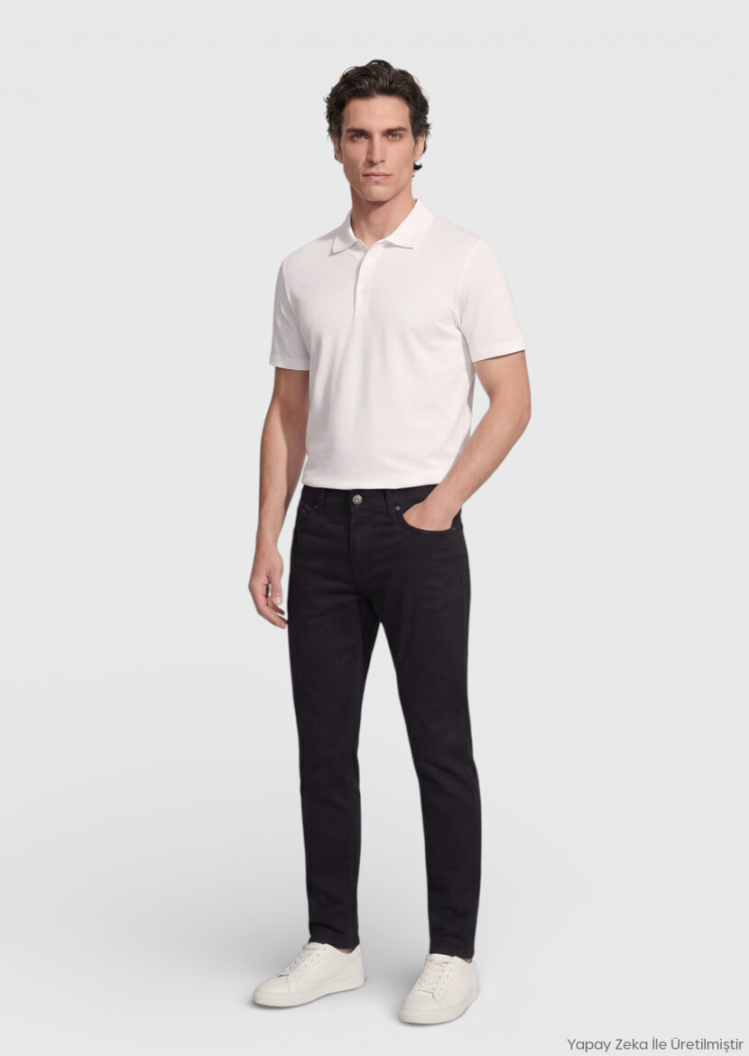 Light Grey Plain Cotton Blended T-Shirt - RAMSEY