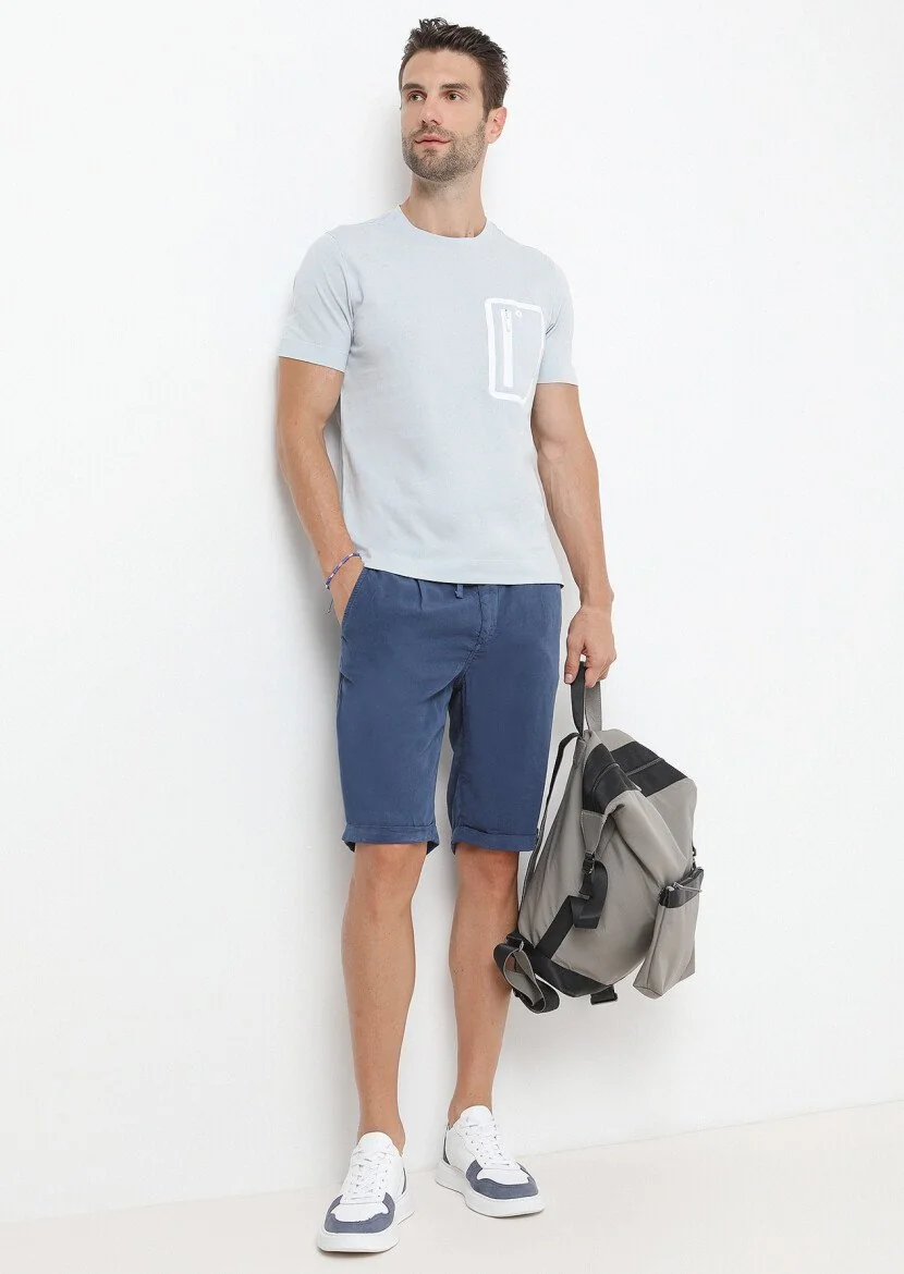 Light Grey Plain Crew Neck 100% Cotton T-Shirt 