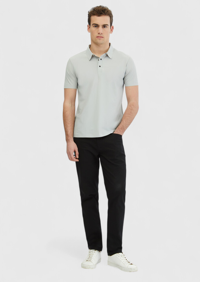 Light Grey Plain T-Shirt - RAMSEY