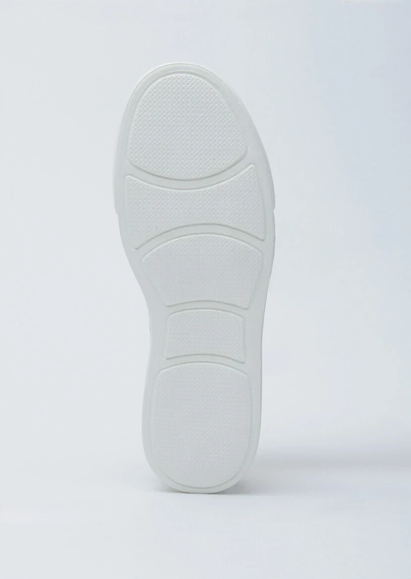 Light Grey Suede Sport Sneaker - 4