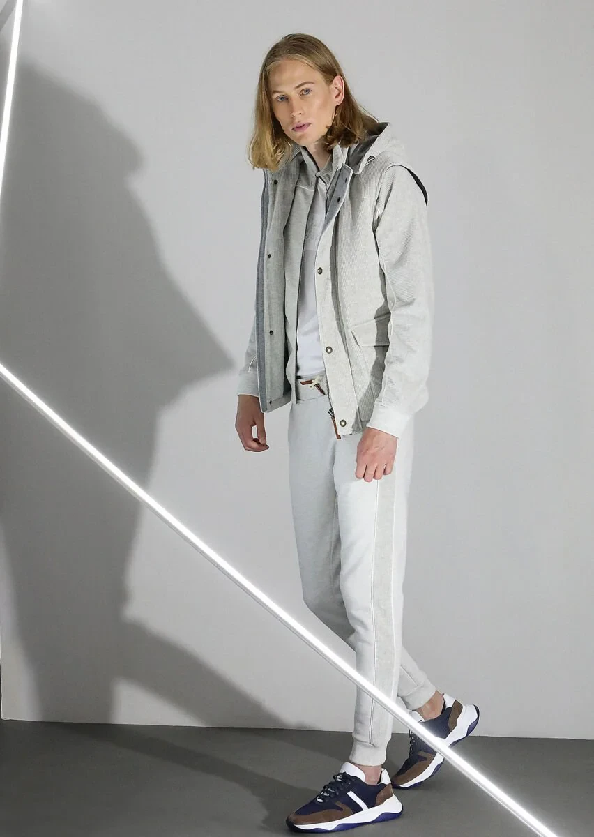 Light Grey Sweat Pants - 4