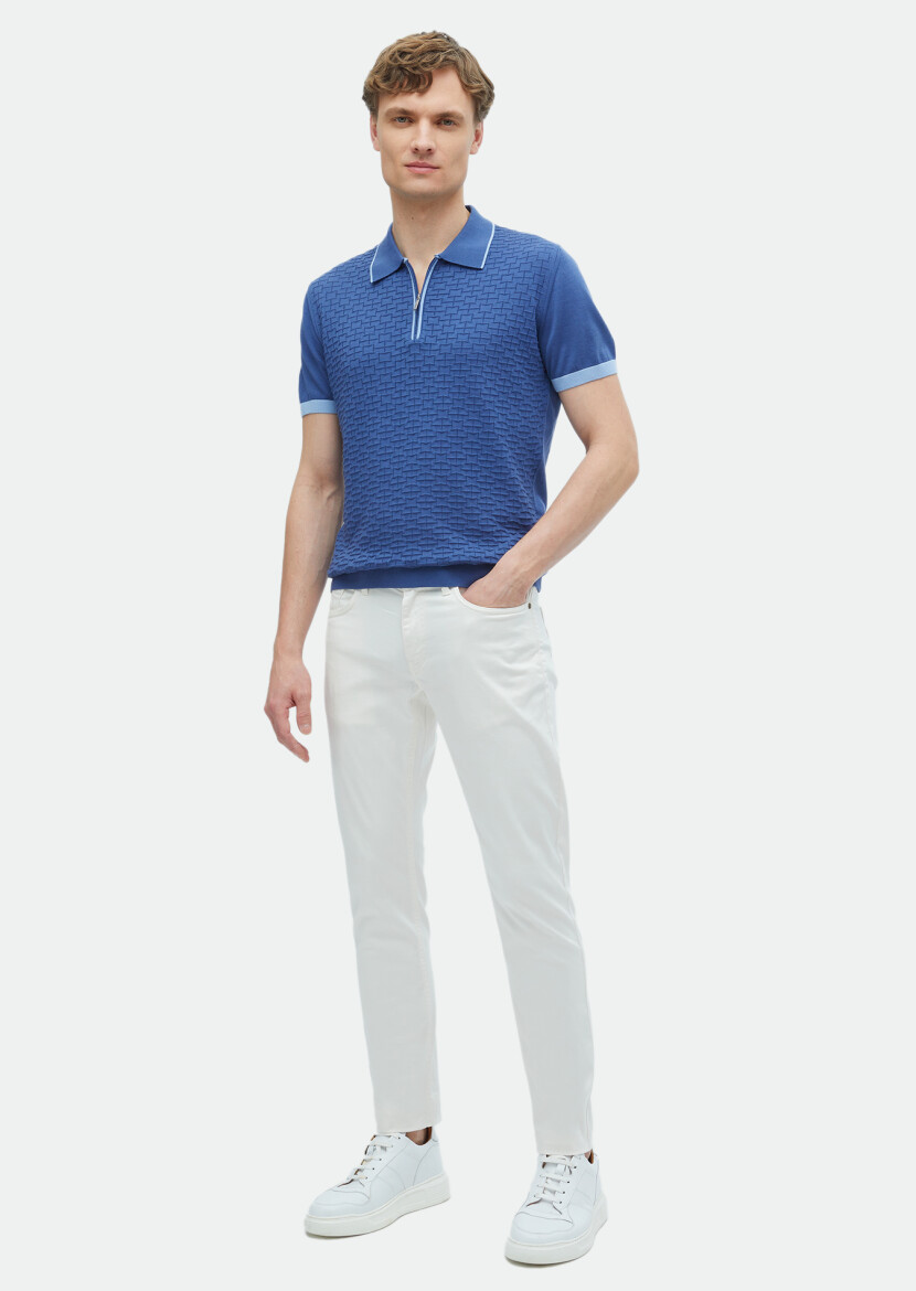 Light Indigo Knitwear 