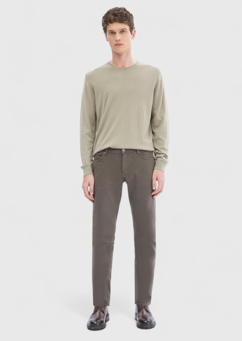 Light Mink Knitwear Sweatshirt 