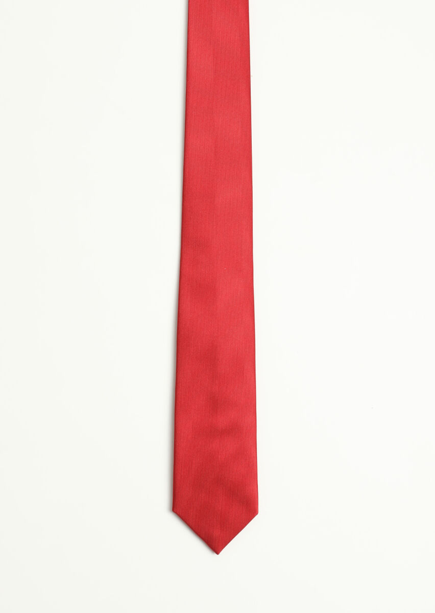 Light Red Tie - 1