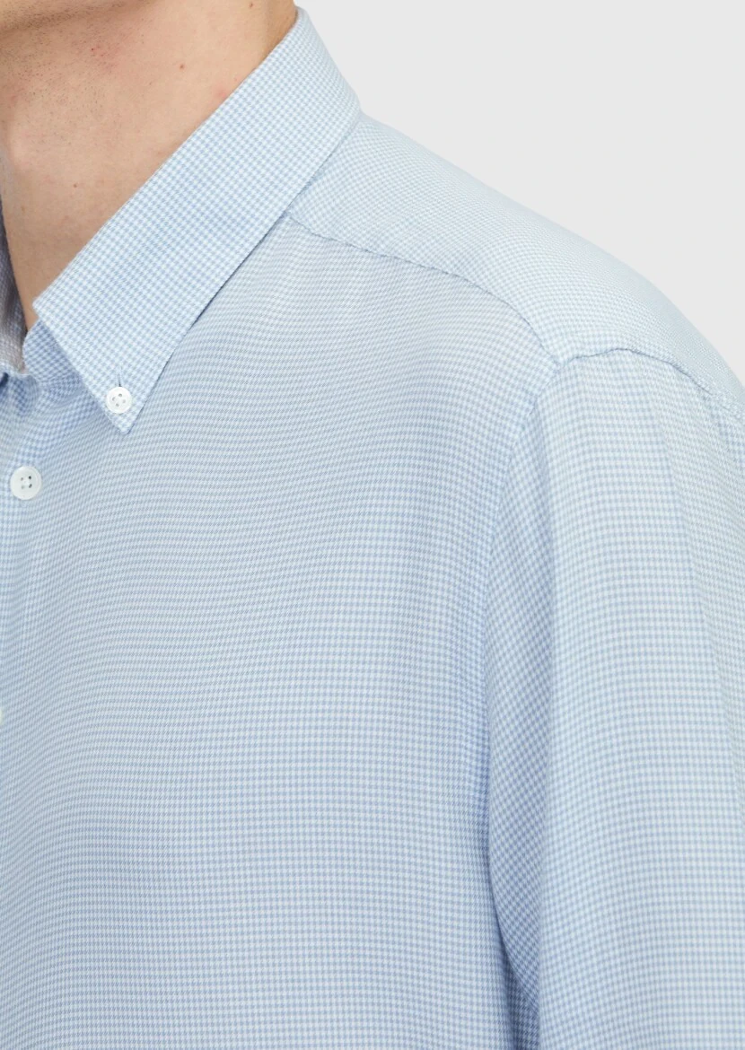 Mavi Casual Fit Dokuma Casual Pamuk Karışımlı Gömlek - 4