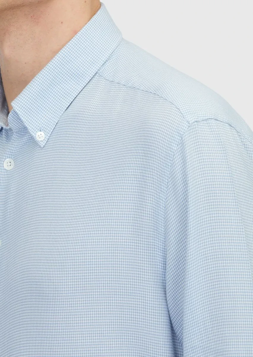 Mavi Casual Fit Dokuma Casual Pamuk Karışımlı Gömlek - 4