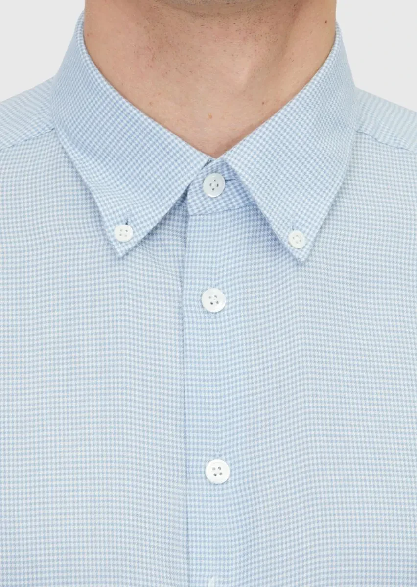 Mavi Casual Fit Dokuma Casual Pamuk Karışımlı Gömlek - 5