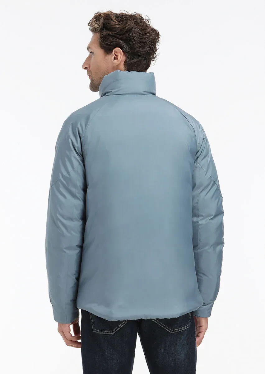 Mavi Regular Fit Dik Yaka Casual Dokuma Mont - 7