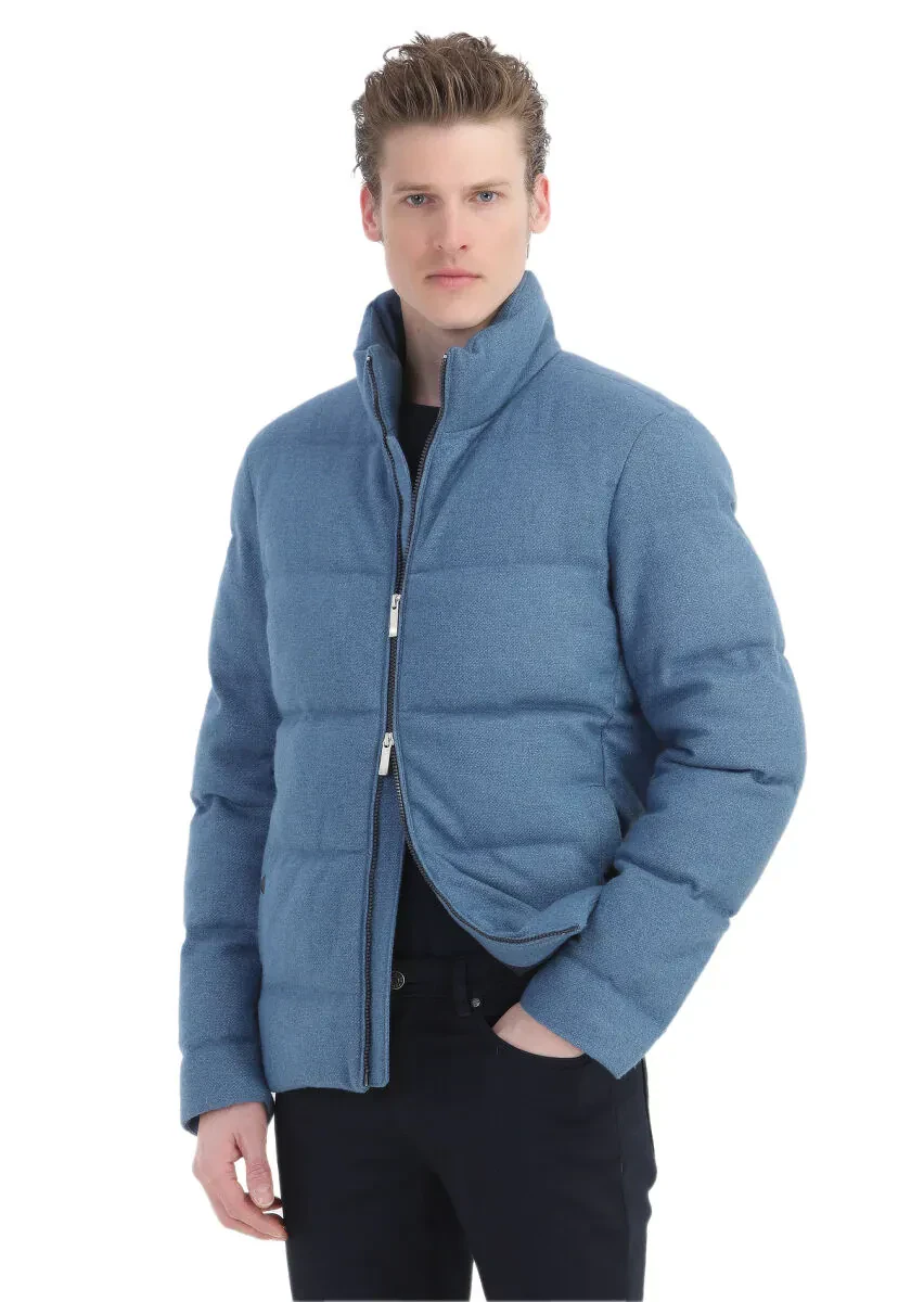 Mavi Regular Fit Dik Yaka Casual Dokuma Mont - 5