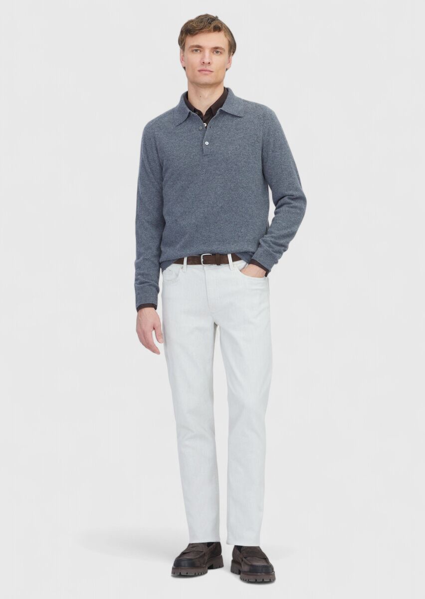 Medium Gray Knitwear Sweatshirt - 2