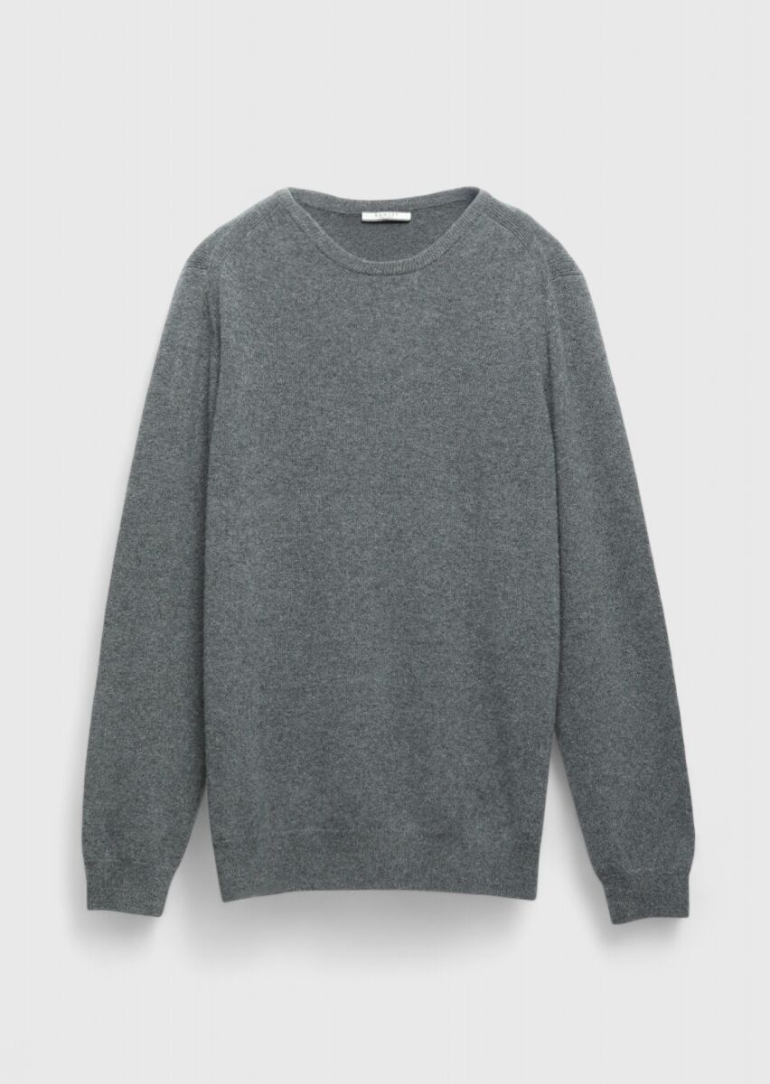 Medium Gray Knitwear Sweatshirt - 6