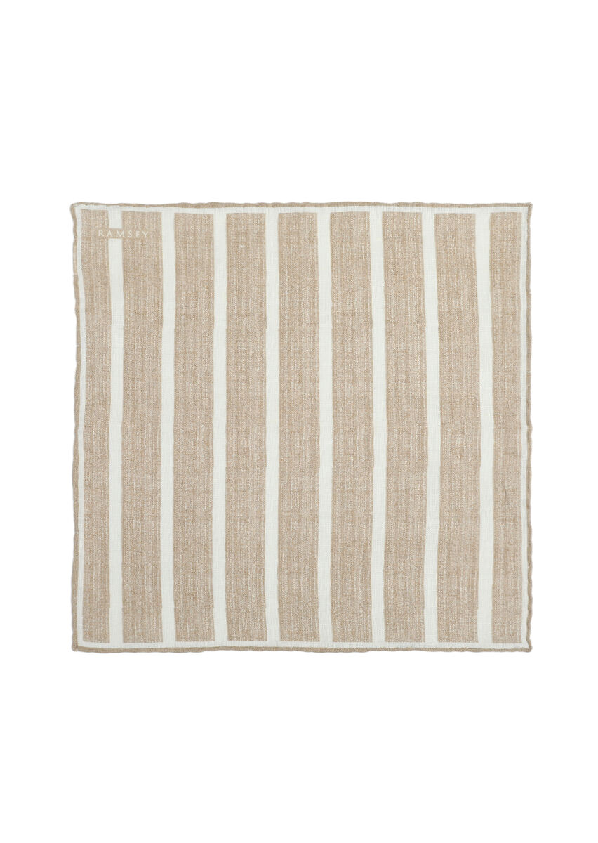 Mink %100 Keten Handkerchief - 1