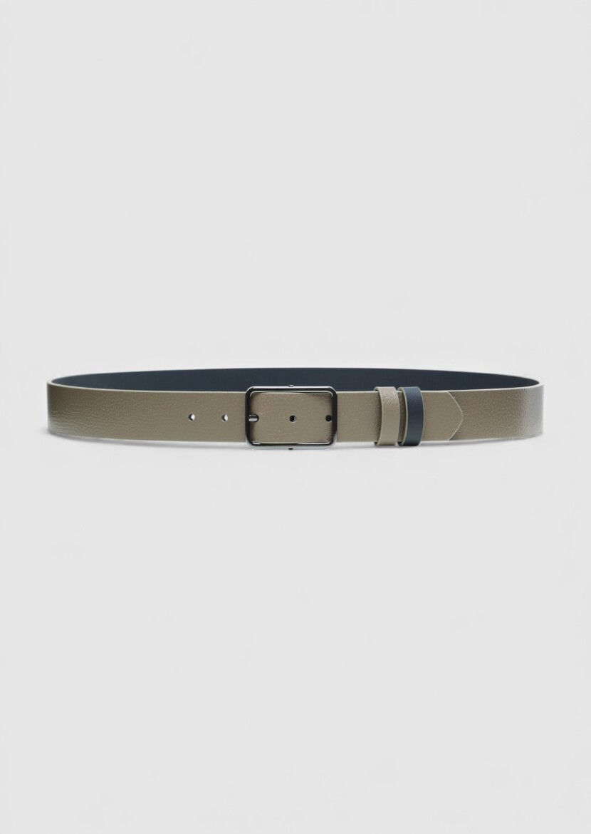 Mink %100 Leather Belt - RAMSEY